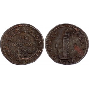 Haiti 1 Centime 1834 An 31