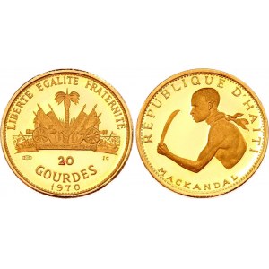 Haiti 20 Gourdes 1970 IC