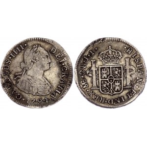 Peru 2 Reales 1794 ME IJ