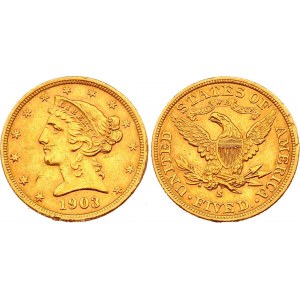 United States 5 Dollars 1903 S