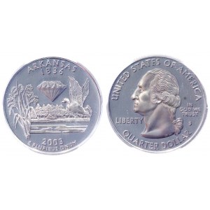 United States 25 Cents 2003 S PCGS PR69DCAM