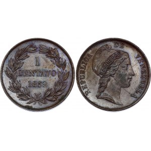 Venezuela 1 Centavo 1852