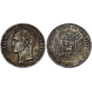 Venezuela 5 Bolivares 1902