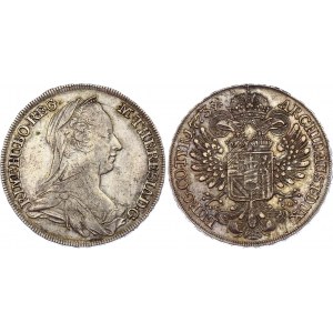 Austria 1/2 Taler 1773 IC SK