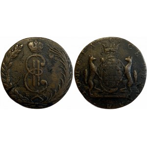 Russia - Siberia 10 Kopeks 1767 КМ