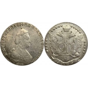 Russia 20 Kopeks 1786 СПБ