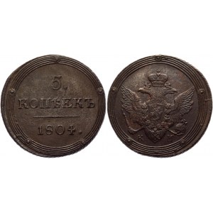 Russia 5 Kopeks 1804 KM