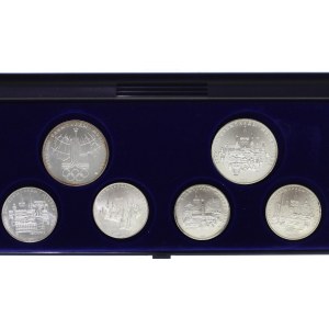 Russia - USSR Set of 5 Silver Coins 1977