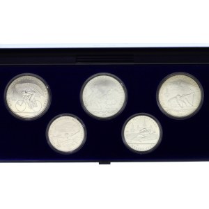 Russia - USSR Set of 5 Silver Coins 1978