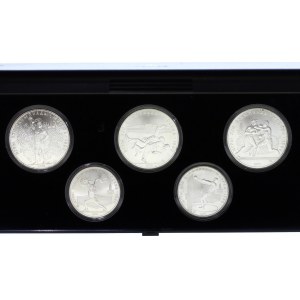 Russia - USSR Set of 5 Silver Coins 1979