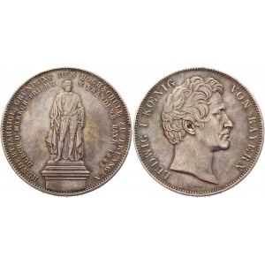 German States Bavaria 2 Taler / 3-1/2 Gulden 1843