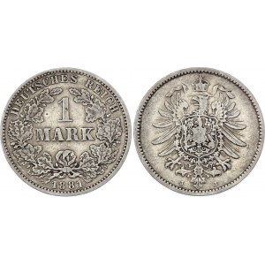 Germany - Empire 1 Mark 1881 J