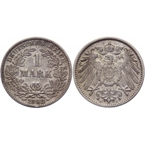 Germany - Empire 1 Mark 1892 F