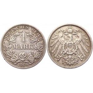 Germany - Empire 1 Mark 1900 F