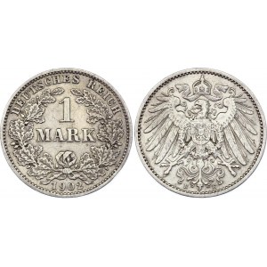 Germany - Empire 1 Mark 1902 E