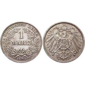 Germany - Empire 1 Mark 1904 J