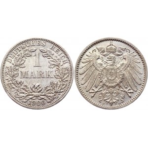 Germany - Empire 1 Mark 1906 F