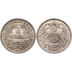 Germany - Empire 1 Mark 1907 D