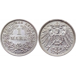 Germany - Empire 1 Mark 1907 E
