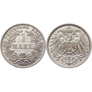 Germany - Empire 1 Mark 1908 A