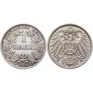Germany - Empire 1 Mark 1908 A