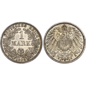 Germany - Empire 1 Mark 1908 F