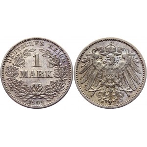 Germany - Empire 1 Mark 1909 G
