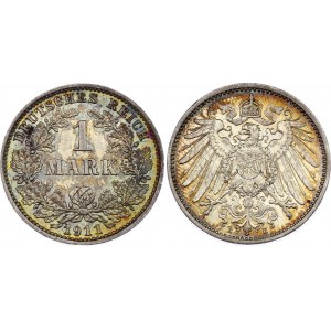 Germany - Empire 1 Mark 1911 E