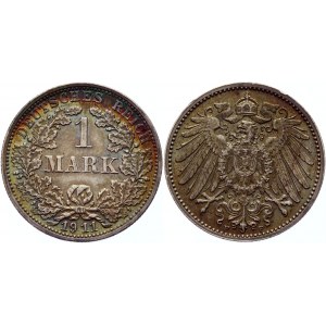 Germany - Empire 1 Mark 1911 F