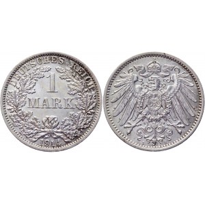 Germany - Empire 1 Mark 1914 A