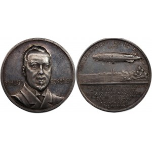 Germany - Weimar Republic Dr. Hugo Eckener Silver Medal 1924