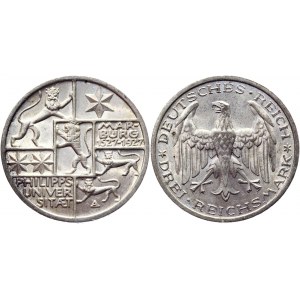 Germany - Weimar Republic 3 Reichsmark 1927 A