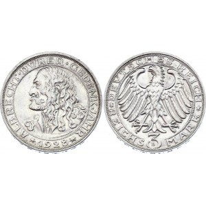 Germany - Weimar Republic 3 Reichsmark 1928 D