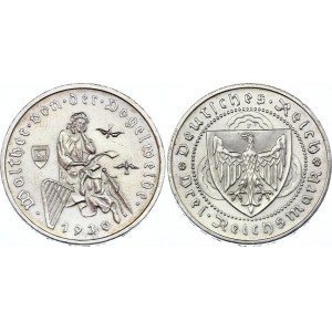 Germany - Weimar Republic 3 Reichsmark 1930 F