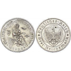 Germany - Weimar Republic 3 Reichsmark 1930 J