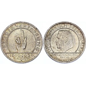 Germany - Weimar Republic 5 Reichsmark 1929 A