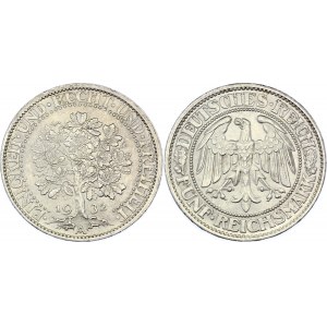 Germany - Weimar Republic 5 Reichsmark 1932 A