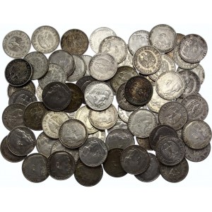 Germany - Third Reich Lot of 1 Kilogram of Unsearched 5 Reichsmark 1935 - 1936