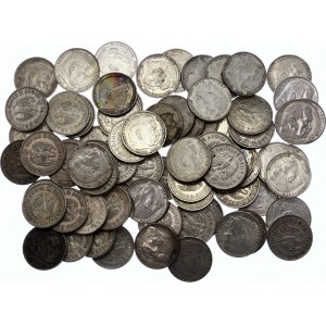 Germany - Third Reich Lot of 1 Kilogram of Unsearched 5 Reichsmark 1935 - 1936