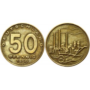 Germany - DDR 50 Pfennig 1950 A