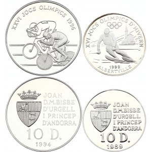 Andorra 2 x 10 Diners 1989 - 1994