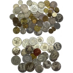 Bulgaria Amazing Lot of 102 Coins 20th Century