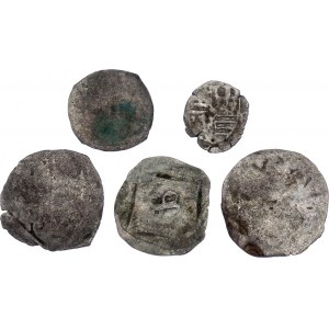Europe Lot of 5 Coins 15th-16th Century
