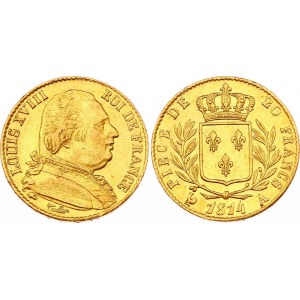 France 20 Francs 1814 A