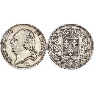 France 5 Francs 1817 W