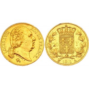 France 20 Francs 1818 A