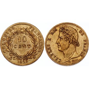 France 10 Centimes 1829 A