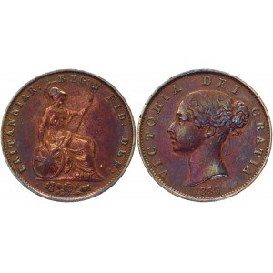 Great Britain 1/2 Penny 1853