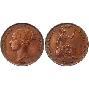 Great Britain 1 Penny 1858