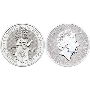 Great Britain 5 Pounds 2020